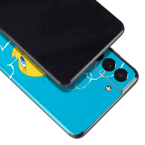 Looney Tunes Tweety Bird Flying Galaxy S21 Plus 5G Skin